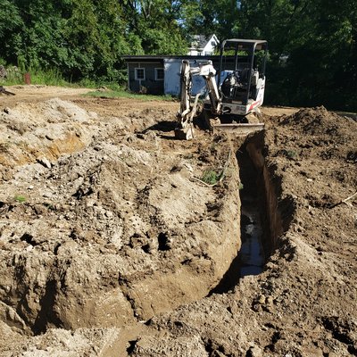 trenching